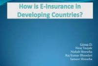 Insurance in Developing Countries